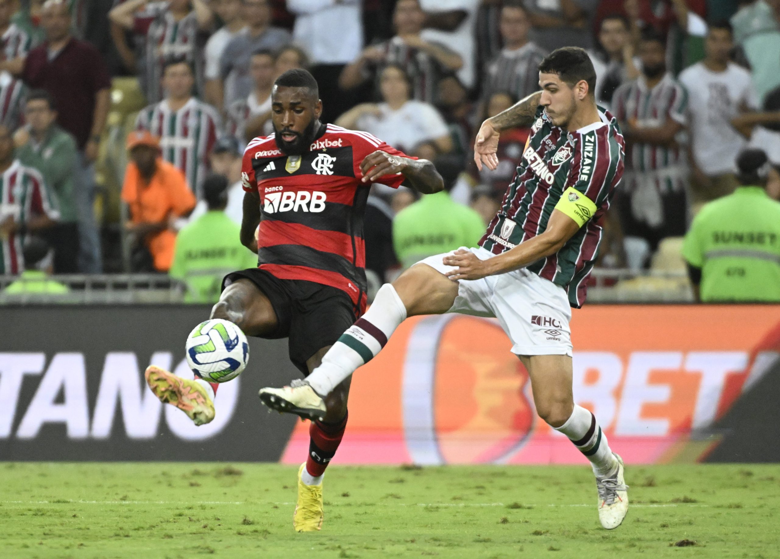 Messi careca flamenguista em 2023